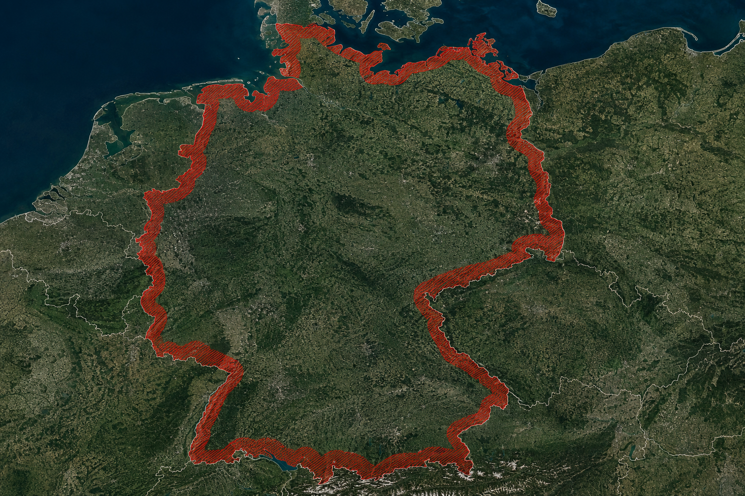 Deutschstämmige Grenzregion